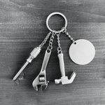 Metal Tool Keychain